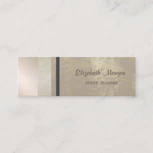 Cartão De Visita Mini Geométrico Moderno de Na moda Professional,Stripe