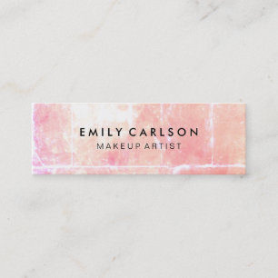 Cartão De Visita Mini Grunge chique