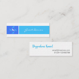 Cartão De Visita Mini ID Series Great Dane