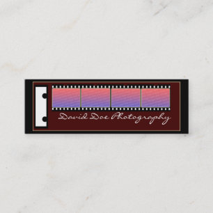 Cartão De Visita Mini imagem capturada