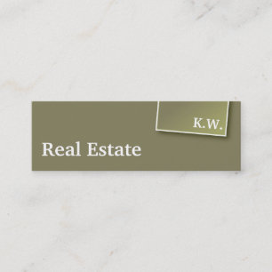 Cartão De Visita Mini Imobiliário Mini