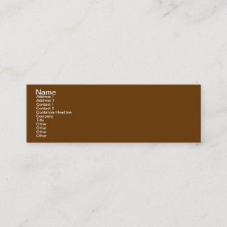 CARTÃO DE VISITA MINI INSPIRE A TERRA