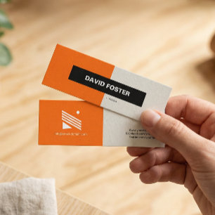 Cartão De Visita Mini Ioga - Simples Elegante Com Estilo