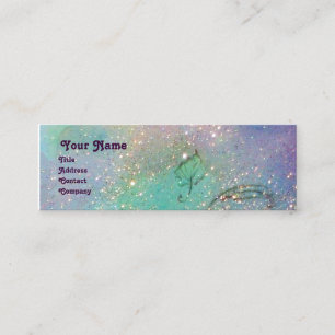 CARTÃO DE VISITA MINI JARDIM DA PLANTA DE MANTEIGA MÁGICA DE SOMBRA PERD