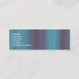 Cartão De Visita Mini Jet Stream