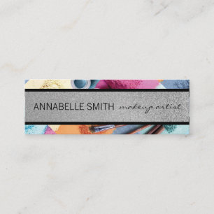 Cartão De Visita Mini Kisses / Artista De Maquiagem / Pó De Maquiagem