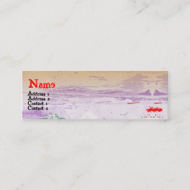 CARTÃO DE VISITA MINI LÁBIOS (Frente)