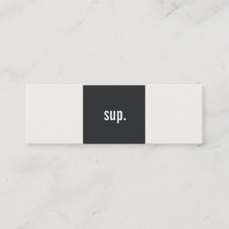Cartão De Visita Mini Legal Engraçado Saudação Rede Social