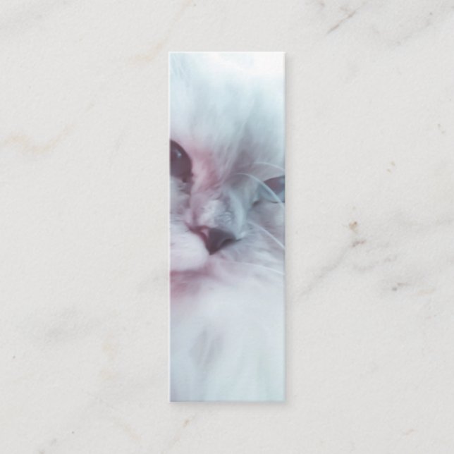 Cartão De Visita Mini Lilly Bookmark (Frente)