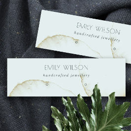 CARTÃO DE VISITA MINI LOGOTIPO DE EXIBIÇÃO DE EXIBIÇÃO DO ESTUDO DE ABST