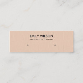 CARTÃO DE VISITA MINI LOGOTIPO DE EXIBIÇÃO DE PESQUISA SIMPLES PINK KRAF