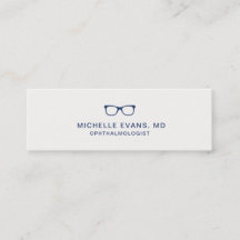 Logotipo Optometrista do Eyeglass Azul-marinho Sim