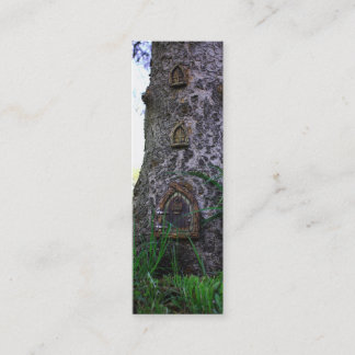 Cartão De Visita Mini Marcador da casa do duende