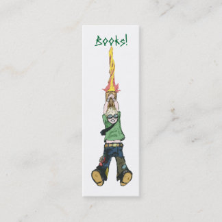 Cartão De Visita Mini Marcador dos livros!