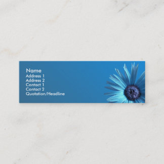 Cartão De Visita Mini Margarida pintada