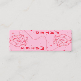 Cartão De Visita Mini MATÉRIAS FATURADAS - Indicador ❤️ 🔥