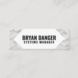 Cartão De Visita Mini Mídia social personalizada "Box World"