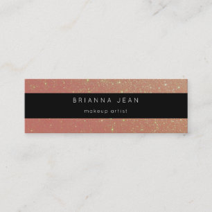 Cartão De Visita Mini Mídia social - Todas as mídias sociais e o site co