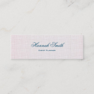 Cartão De Visita Mini Mini bu de luxo moderno elegante profissional