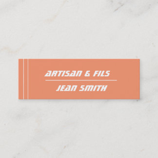 Cartão De Visita Mini mini mapa de visita