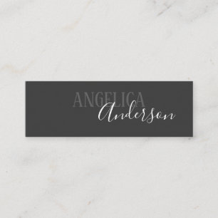 Cartão De Visita Mini Na moda profissional