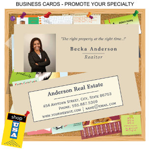 Cartão De Visita Mini Negócios de modelo de fotografia 📸 imóveis minima