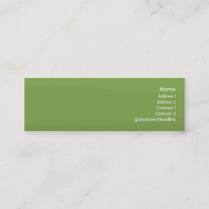 Cartão De Visita Mini Ondas de Foamgreen - magros