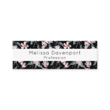 Padrão de aquarela floral rosa e cinza