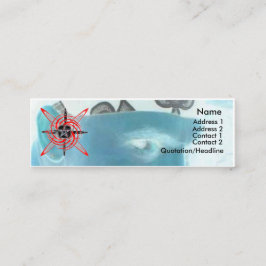 Cartão De Visita Mini Pagan Star