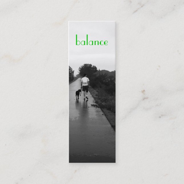 Cartão De Visita Mini Paz entre amigos (Frente)