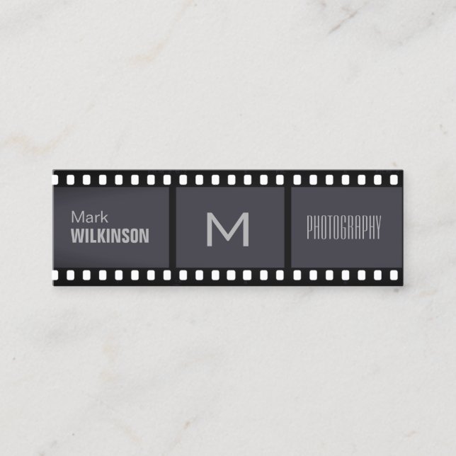 Cartão De Visita Mini Peça de cobrir profissional de fita (Frente)