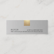 Referência de Destaque Dourado do Gradiente Modern