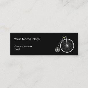 Cartão De Visita Mini Roda alta