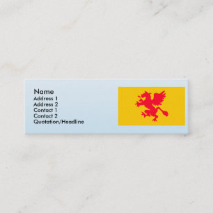 Cartão De Visita Mini Rostock, Alemanha