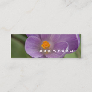 Cartão De Visita Mini Roxo PICT5930