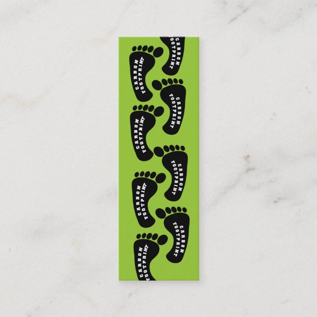 Cartão De Visita Mini Sem Foto Carbono (Frente)