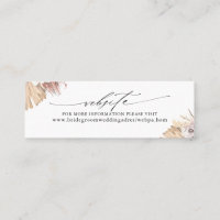 Site de Casamento de Folhagem Tropical ou Registro
