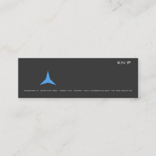 Cartão De Visita Mini Slim BC