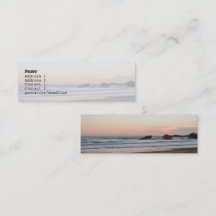 Cartão De Visita Mini Sunset, la Grande Plage