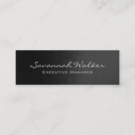 Cartão De Visita Mini Tendência moderna profissional de escrita manual d