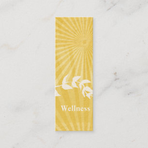 Cartão De Visita Mini Treinador espiritual da meditação