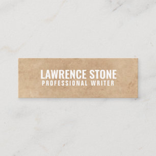 Cartão De Visita Mini Twitter personalizado com "Texturizado"