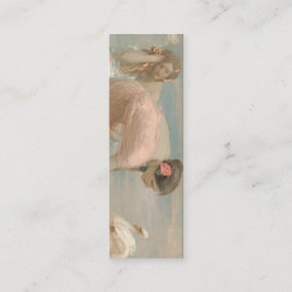 Cartão De Visita Mini Um marcador da Manhã de Verão de Rupert Bunny (189