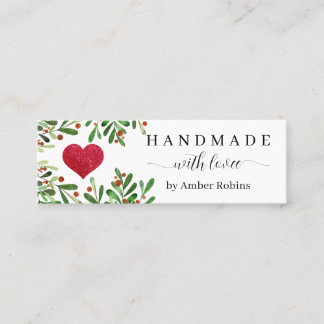 Cartão De Visita Mini Venda seu Artesanato Feito à Mão com Amor