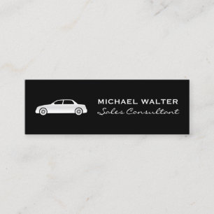 Cartão De Visita Mini Vendedor de Automóveis