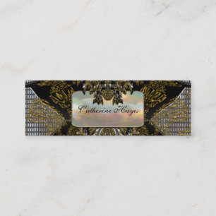 Cartão De Visita Mini Vibetto Skinny Elegant Professional