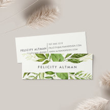 Wild Meadow | Verde Botânico por Aquarela