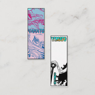 Cartão De Visita Mini Yamato Warrior Spirit Bookmark para Fãs de Uma Peç