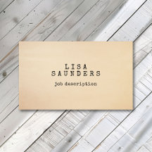 Minialista de Papel Antiquado de Tipo de Vintage