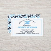 Miniinserção da graduação do marinho e Azul / Conv